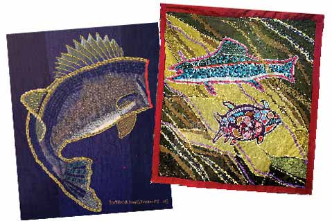 Lac Seul Fabric Art