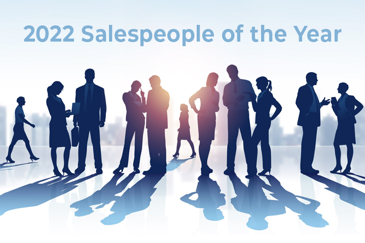 2022 Salespeople of the Year