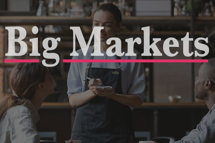 Big Markets in Promo: Hospitality