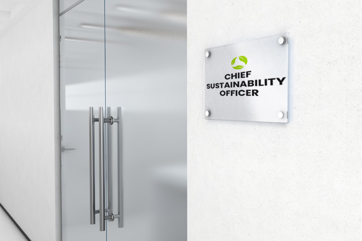 chief sustainability officer sign