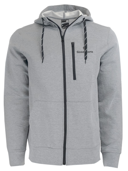 gray hoodie