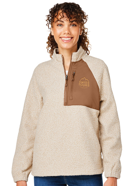 woman fleece