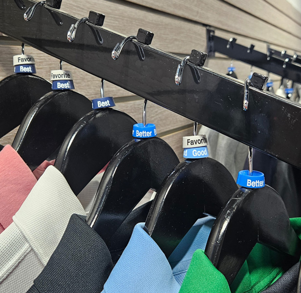 Fully Promoted Showroom Hanger Donuts